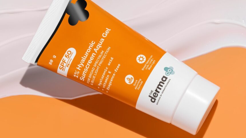 The Derma Co hyaluronic acid sunscreen: Is it good for oily skin?