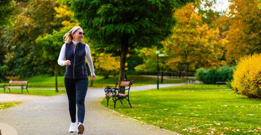 Try walking meditation to reduce stress and improve mood