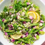 Asparagus Salad with Lemon and Feta