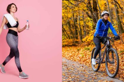 Cycling or walking: Which exercise reduces belly fat?