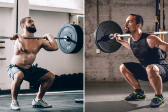 Front Squat vs Back Squat: Muscles Worked, How to, and More