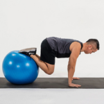 Stability Ball Knee Tucks: Instructions and Muscles Worked